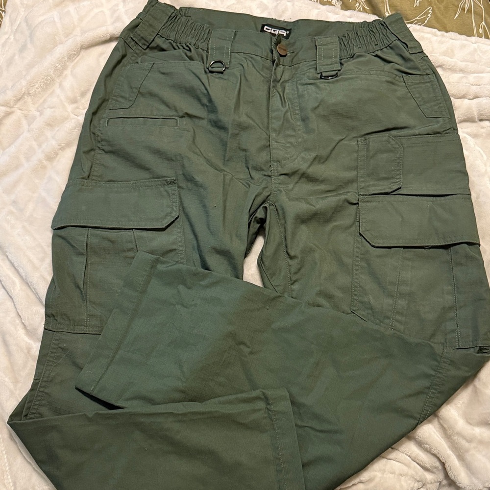 Olive Green Cargo Pants for Men